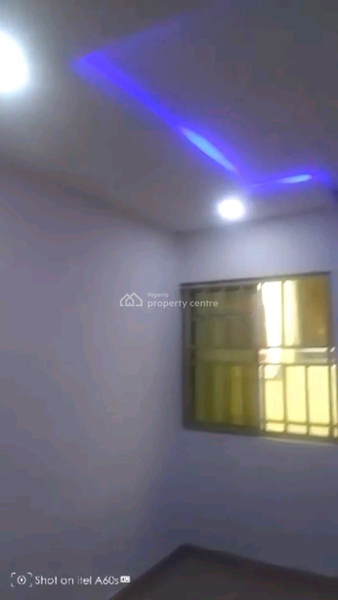 a Relatively New and Standard Roomself Con, Upstairs with Pop, Off Market Street, Shomolu, Lagos, Self Contain (single Rooms) for Rent