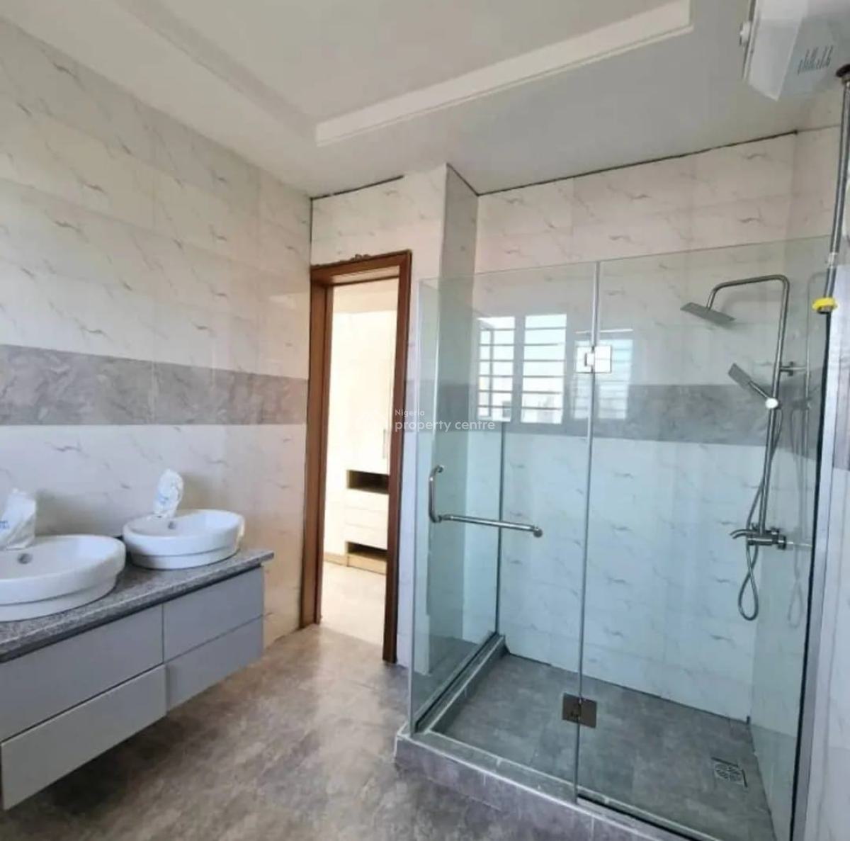 Brand New 5 Bedroom Semi Detached House (on 3 Floors), in a Private Estate, Atlantic View Estate New Road, Lekki, Lagos, Semi-detached Duplex for Rent
