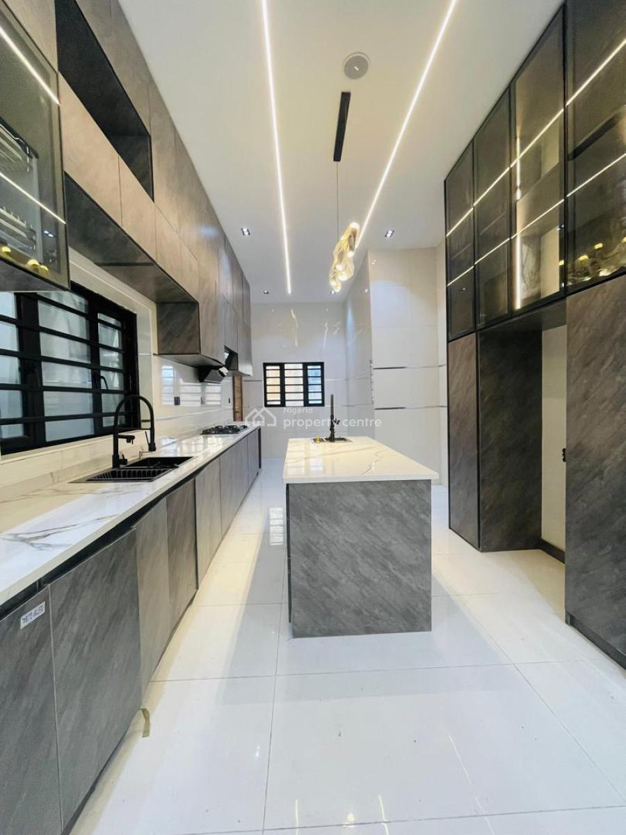 Perfectly Carved Luxury 5 Bed Detached Duplex with Bq, Ajah, Lagos, Detached Duplex for Sale