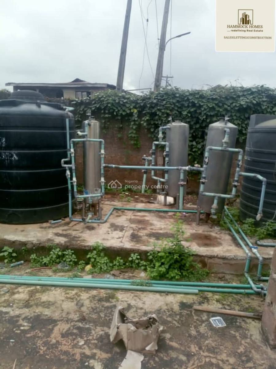 Functioning Pure Water Factory, Agugu, Agodi Gate, Ibadan North, Oyo, Commercial Property for Sale