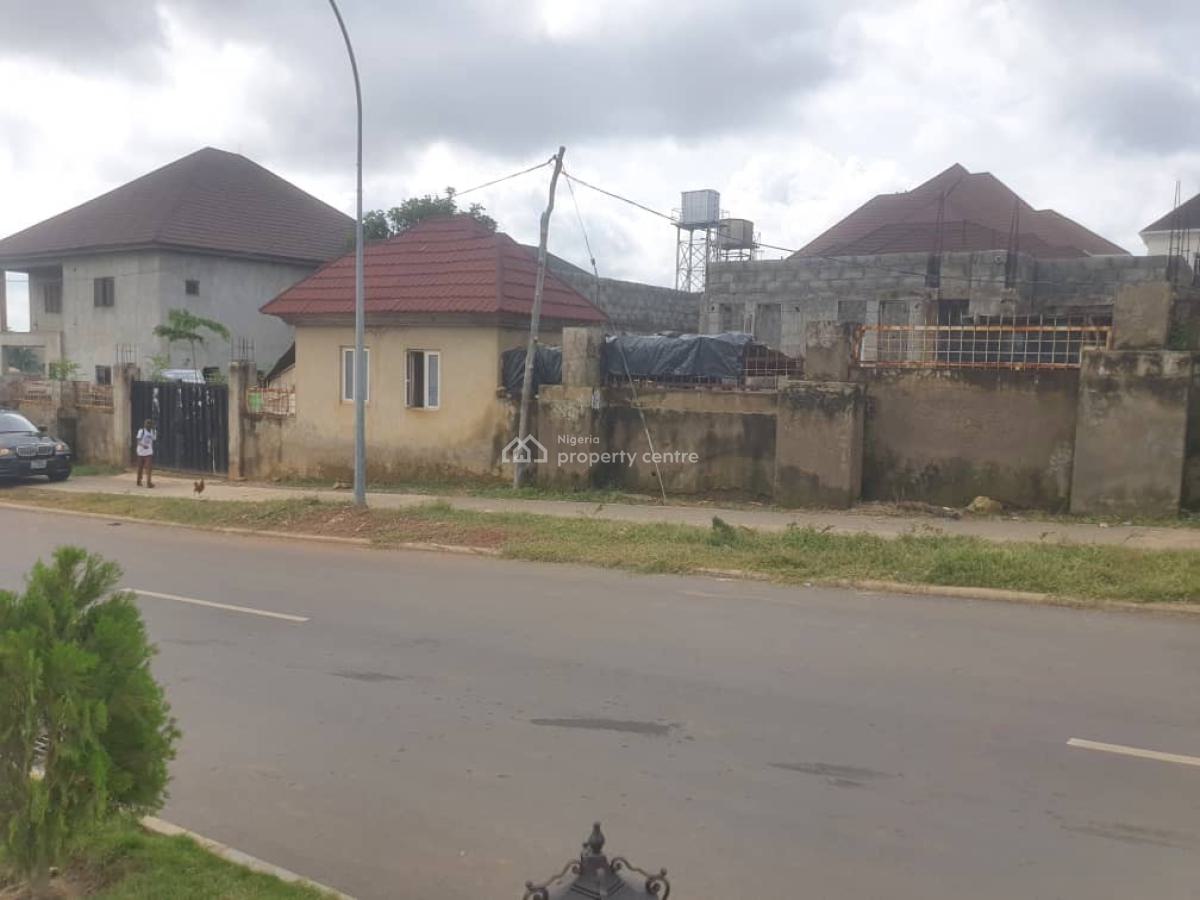 Distress: 1489sqm, Plot 963, Cofo, Tarred Road with an Uncomplete, Tarred Road, Guzape District, Abuja, Residential Land for Sale