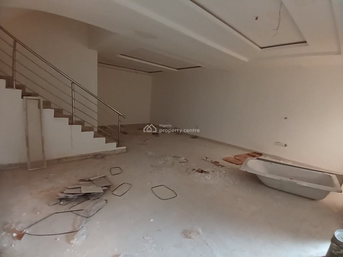 Newly Built 4 Bedroom Duplex with Bq, By Games Village, Kukwaba, Abuja, Terraced Duplex for Rent
