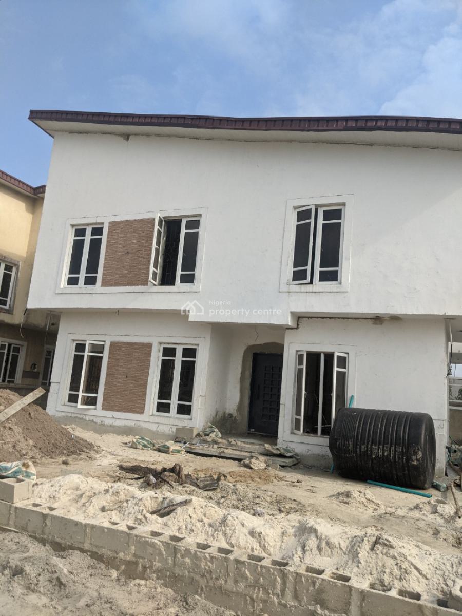 4 Bedroom Duplex, in an Estate, Sangotedo, Ajah, Lagos, Detached Duplex for Sale