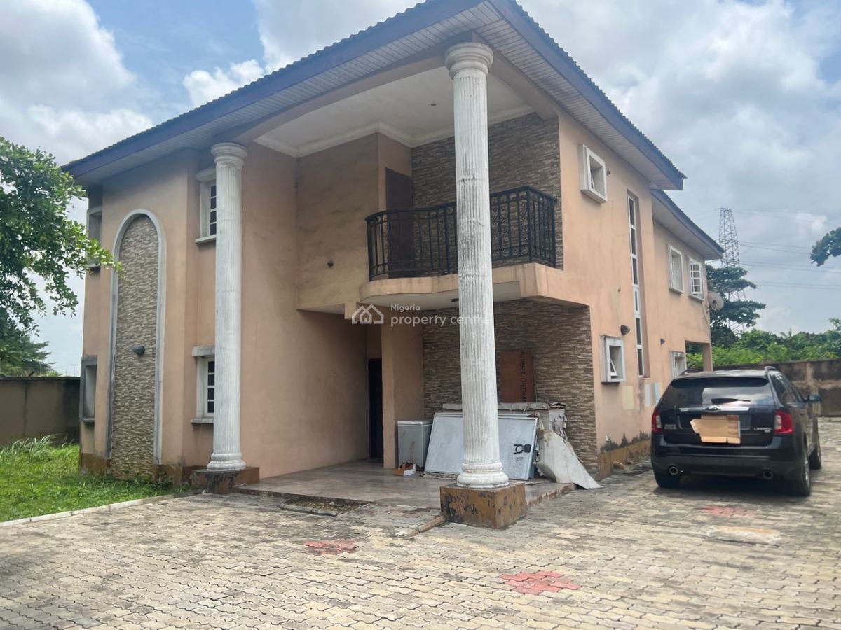 Contemporary 5 Bedroom Detached Duplex for Commercial Purposes, Atunrase Estate, Gbagada, Lagos, Office Space for Rent