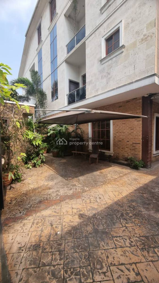 a Furnished and Serviced 4bedroom Semidetached Duplex with Bq, Banana Island Road, Ikoyi, Lagos, Semi-detached Duplex for Sale