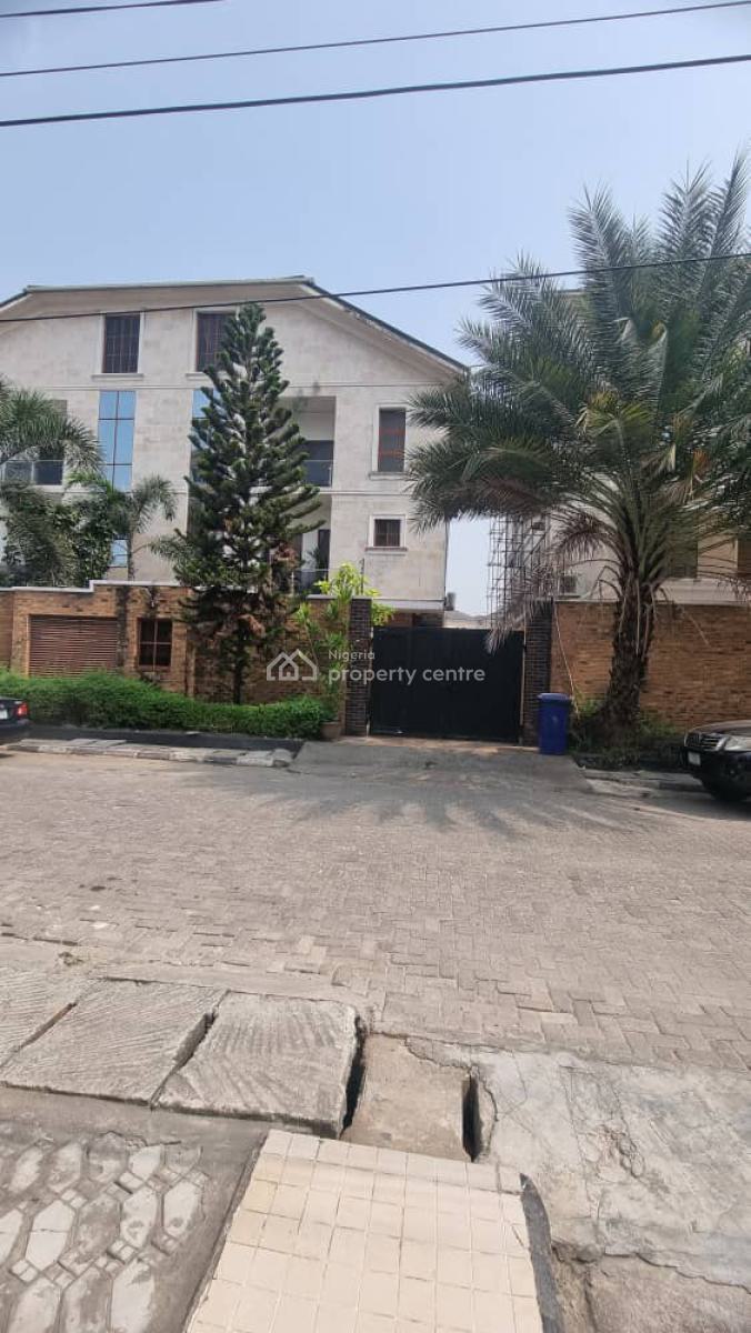 a Furnished and Serviced 4bedroom Semidetached Duplex with Bq, Banana Island Road, Ikoyi, Lagos, Semi-detached Duplex for Sale