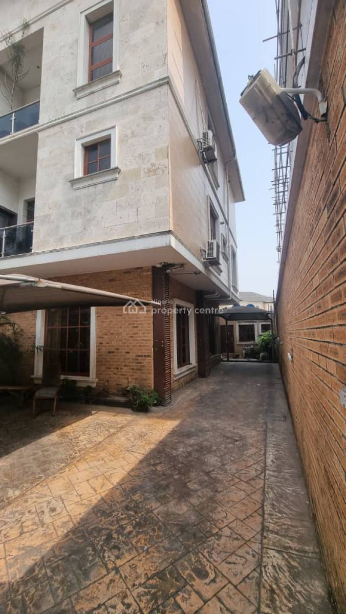 a Furnished and Serviced 4bedroom Semidetached Duplex with Bq, Banana Island Road, Ikoyi, Lagos, Semi-detached Duplex for Sale