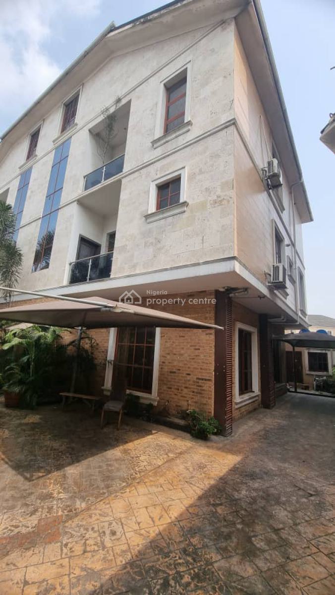 a Furnished and Serviced 4bedroom Semidetached Duplex with Bq, Banana Island Road, Ikoyi, Lagos, Semi-detached Duplex for Sale