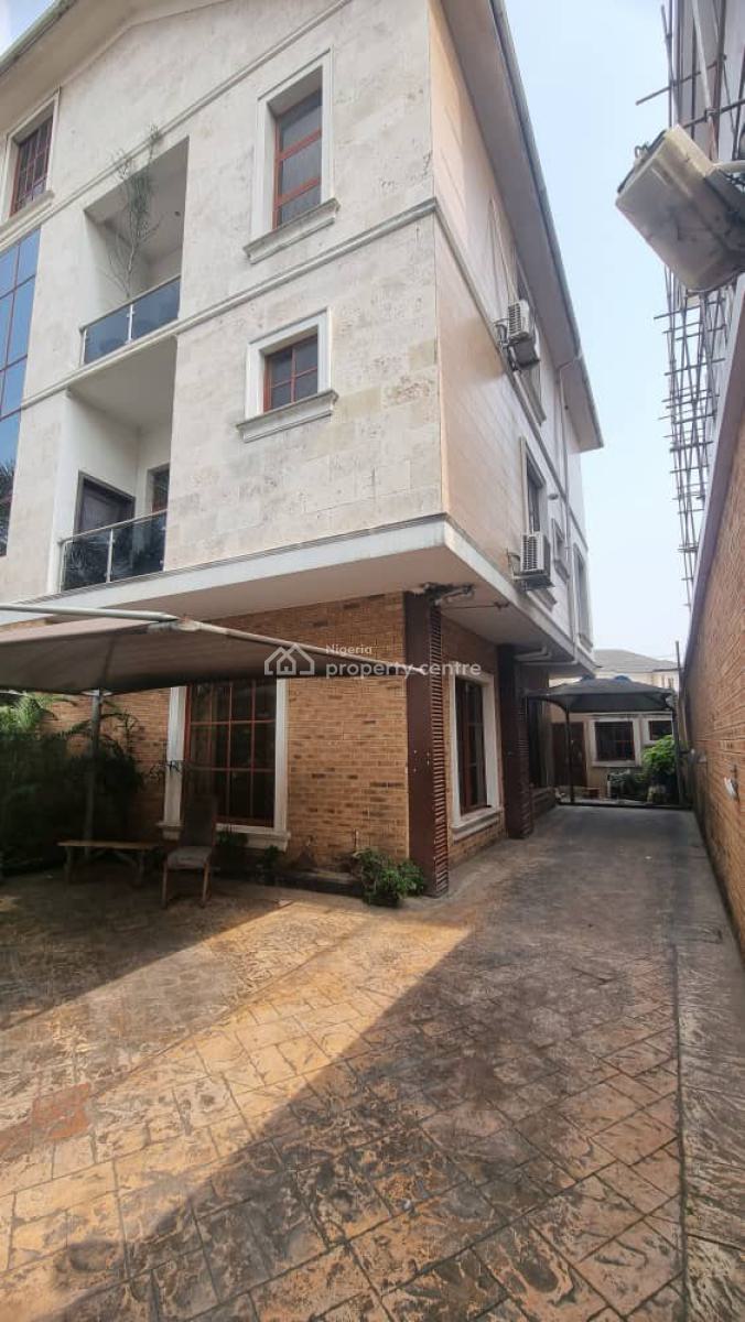 a Furnished and Serviced 4bedroom Semidetached Duplex with Bq, Banana Island Road, Ikoyi, Lagos, Semi-detached Duplex for Sale