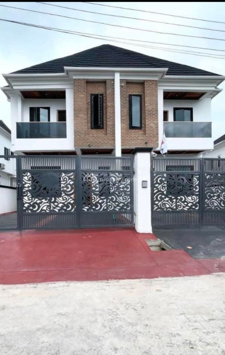 Furnished 4 Bedroom Semi Detached Duplex with Bq, Oral Estate Chevron Tollgate, Lekki, Lagos, Semi-detached Duplex for Sale