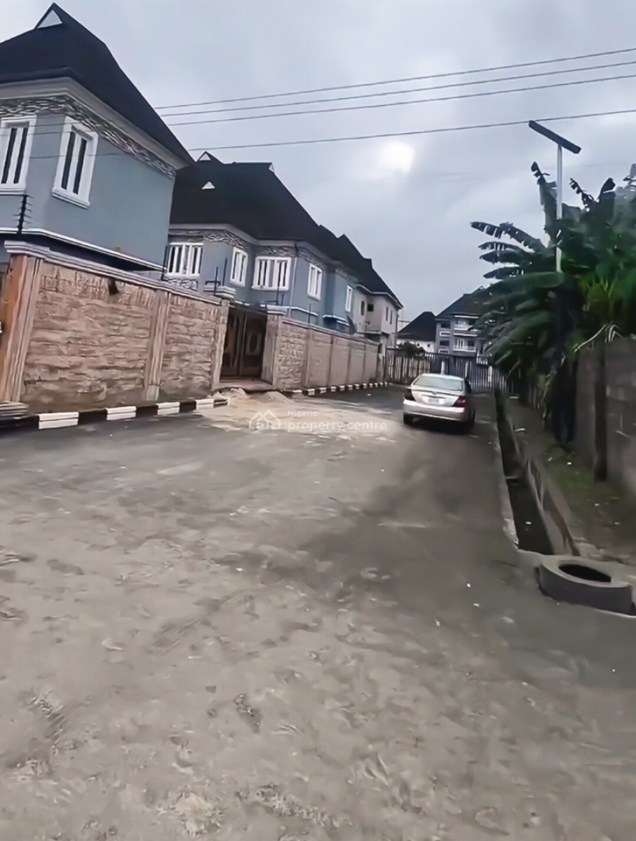 Beautiful 1 Plot Cornerpiece in a Secure Estate, Eliozu-eneka Link Road, Port Harcourt, Rivers, Residential Land for Sale