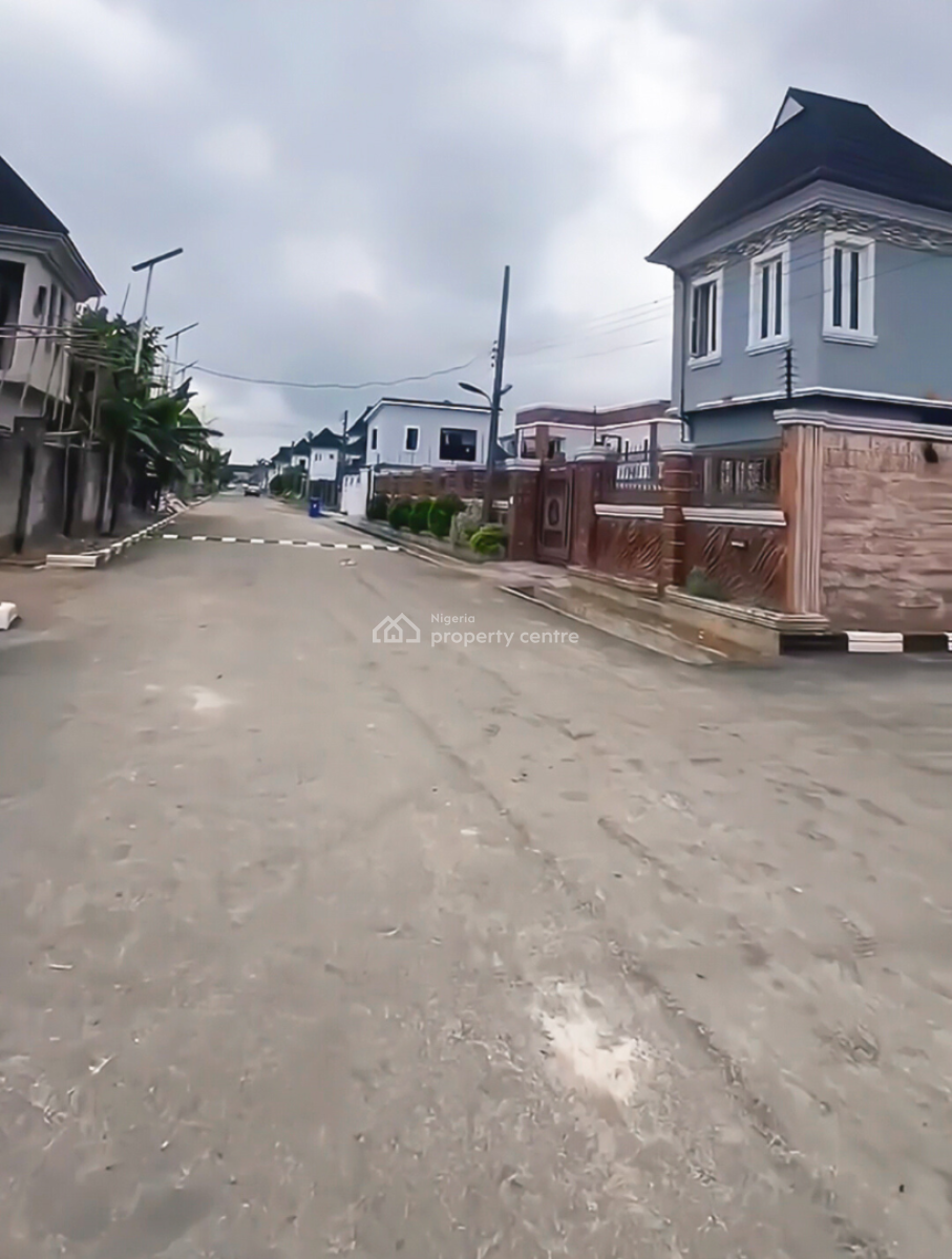 Beautiful 1 Plot Cornerpiece in a Secure Estate, Eliozu-eneka Link Road, Port Harcourt, Rivers, Residential Land for Sale
