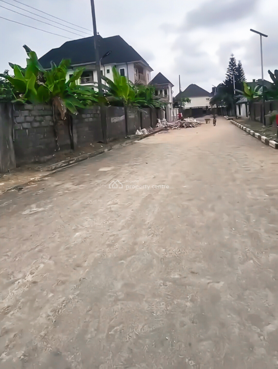 Beautiful 1 Plot Cornerpiece in a Secure Estate, Eliozu-eneka Link Road, Port Harcourt, Rivers, Residential Land for Sale