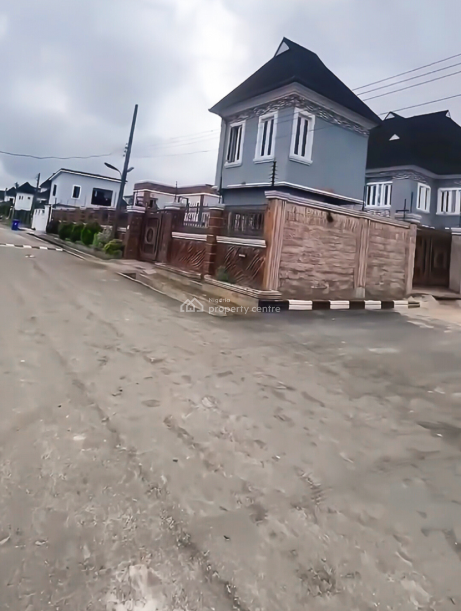 Beautiful 1 Plot Cornerpiece in a Secure Estate, Eliozu-eneka Link Road, Port Harcourt, Rivers, Residential Land for Sale