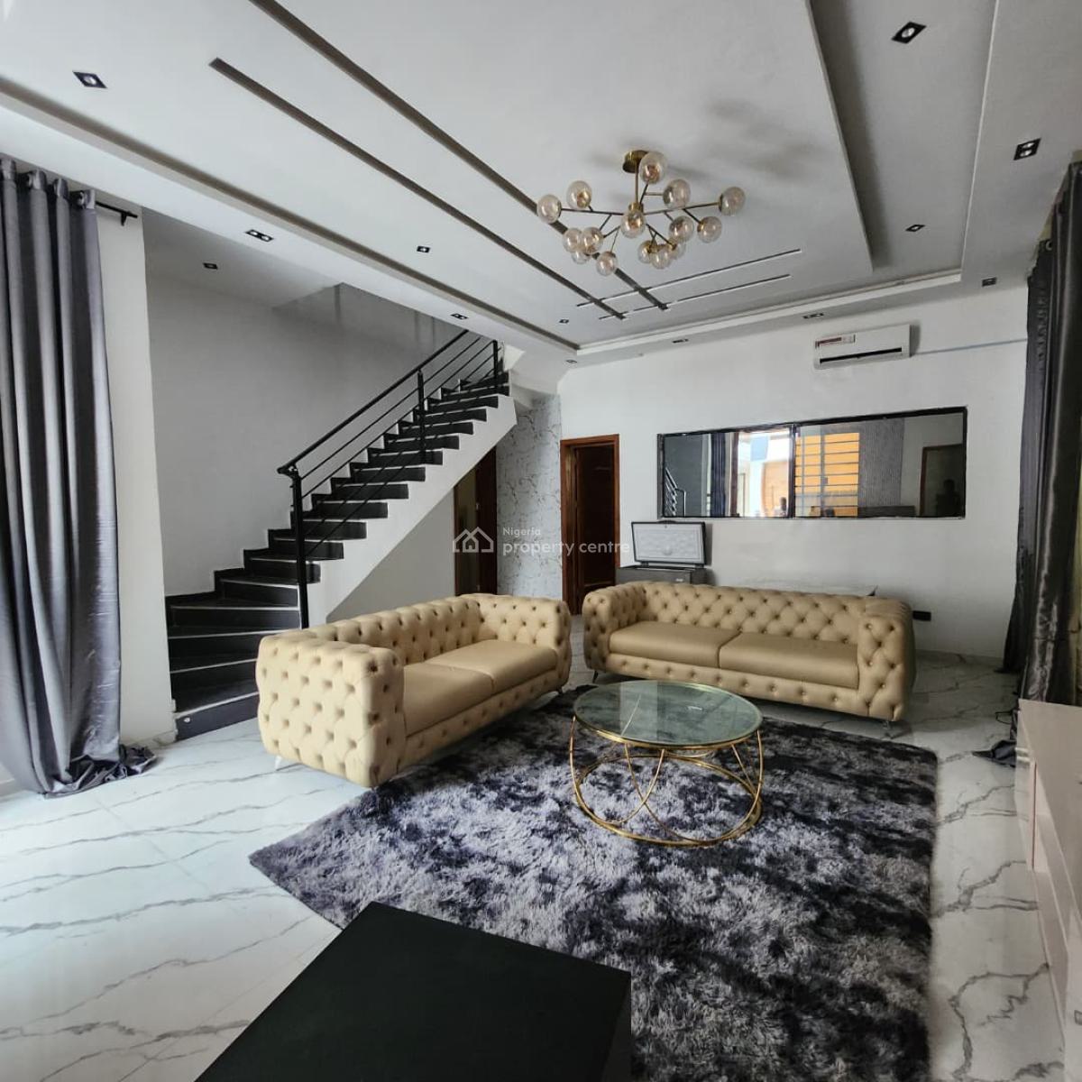 Luxury 5bedroom, Chevron, Lekki, Lagos, Detached Duplex for Rent