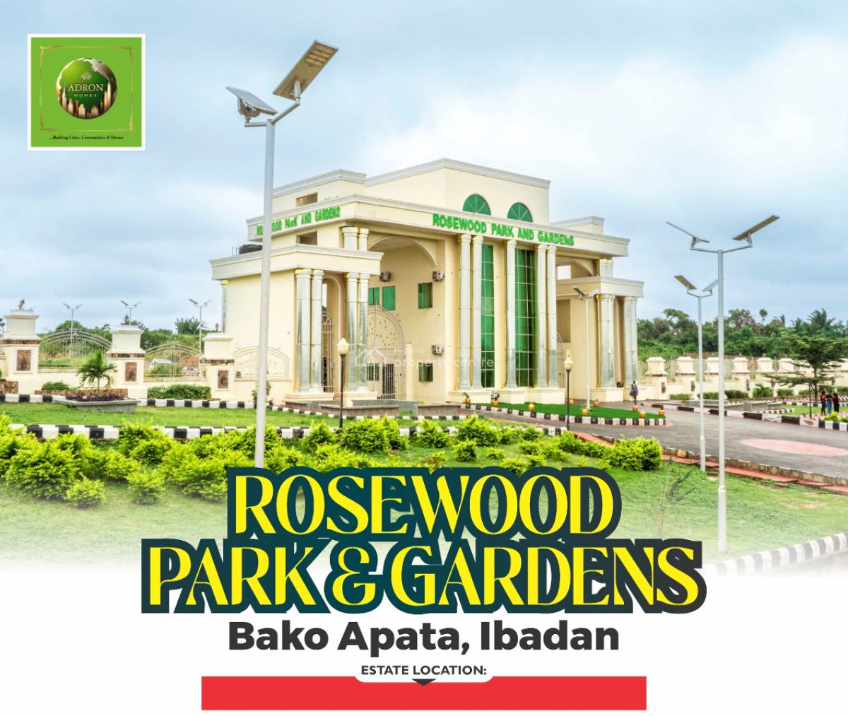 Estate Land Selling, Circular Road Bako Apata, Rosewood Parks and Gardens Estate, Ibadan, Oyo, Mixed-use Land for Sale