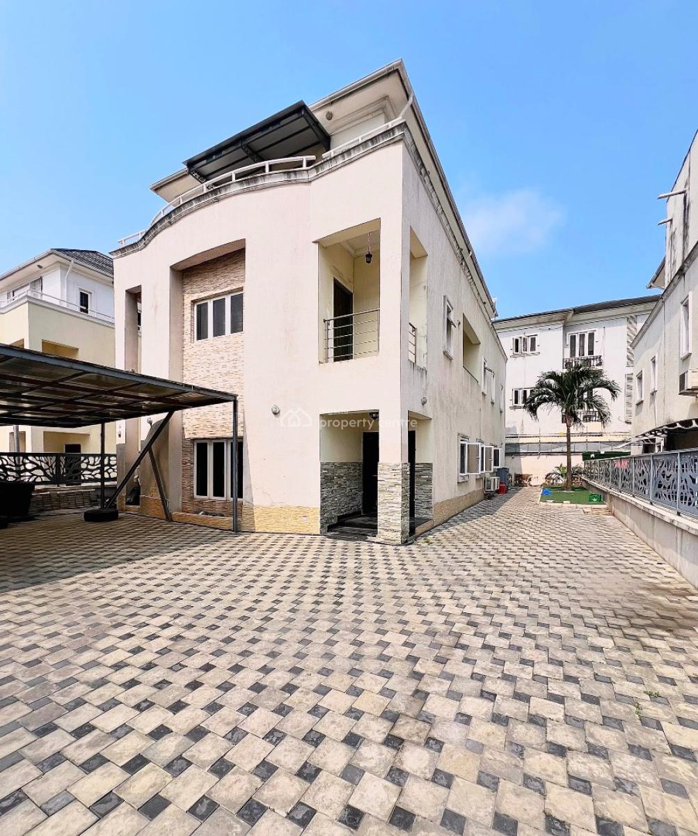 Fully Furnished 5-bedroom Fully Detached Duplex with 2 Rooms Bq, Oniru, Victoria Island (vi), Lagos, Detached Duplex for Rent