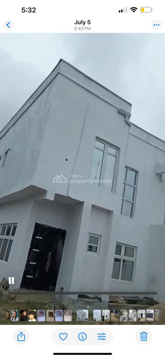 Brand New 6 Bedroom Semi Detached Duplex, Westwood Estate Obadore, Ajah, Lagos, Semi-detached Duplex for Sale