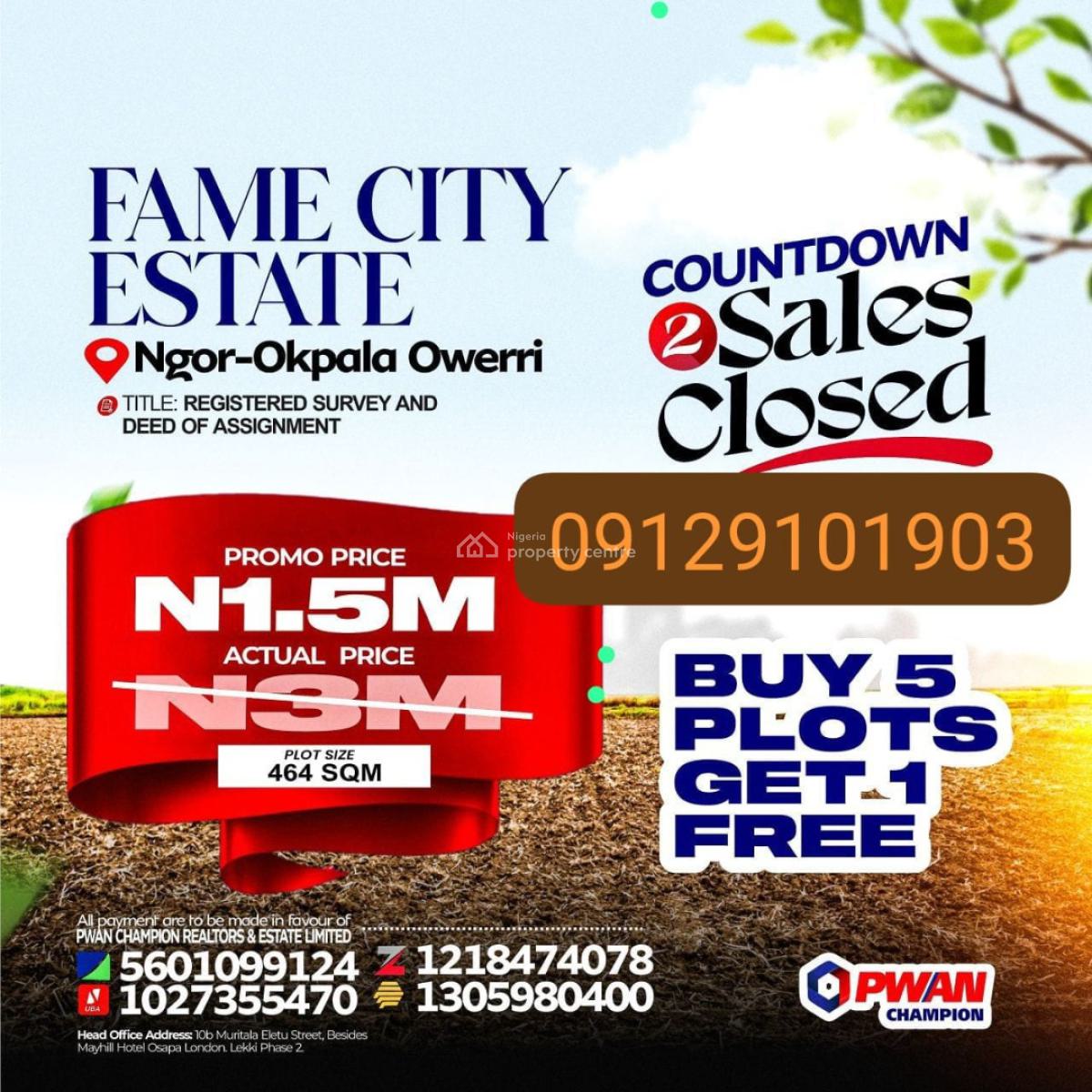 Plots of Affordable Lands in Ngor Okpala, Obike, Ngor Okpala, Imo, Mixed-use Land for Sale
