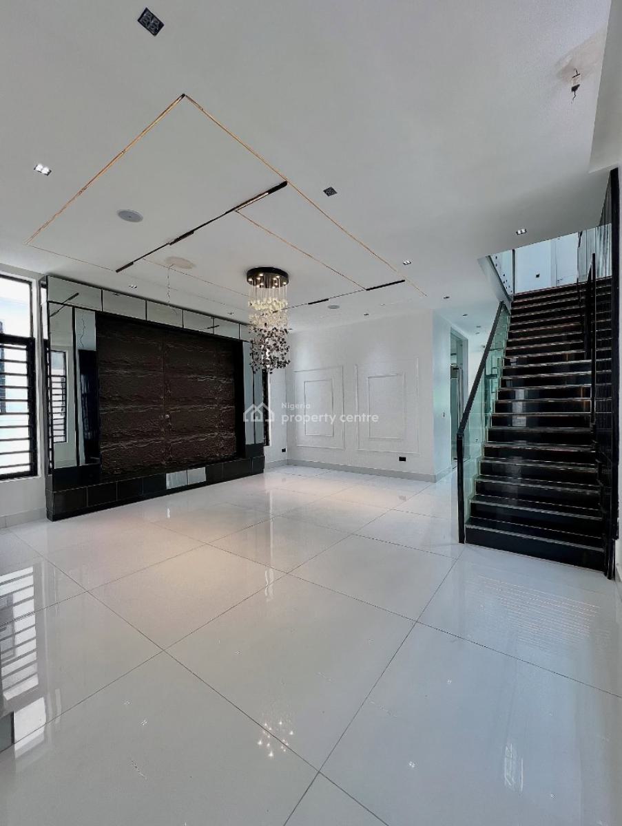 Contemporary 5 Bedroom Detached Duplex with Swimming Pool and Bq, Chevron, Lekki, Lagos, Detached Duplex for Sale
