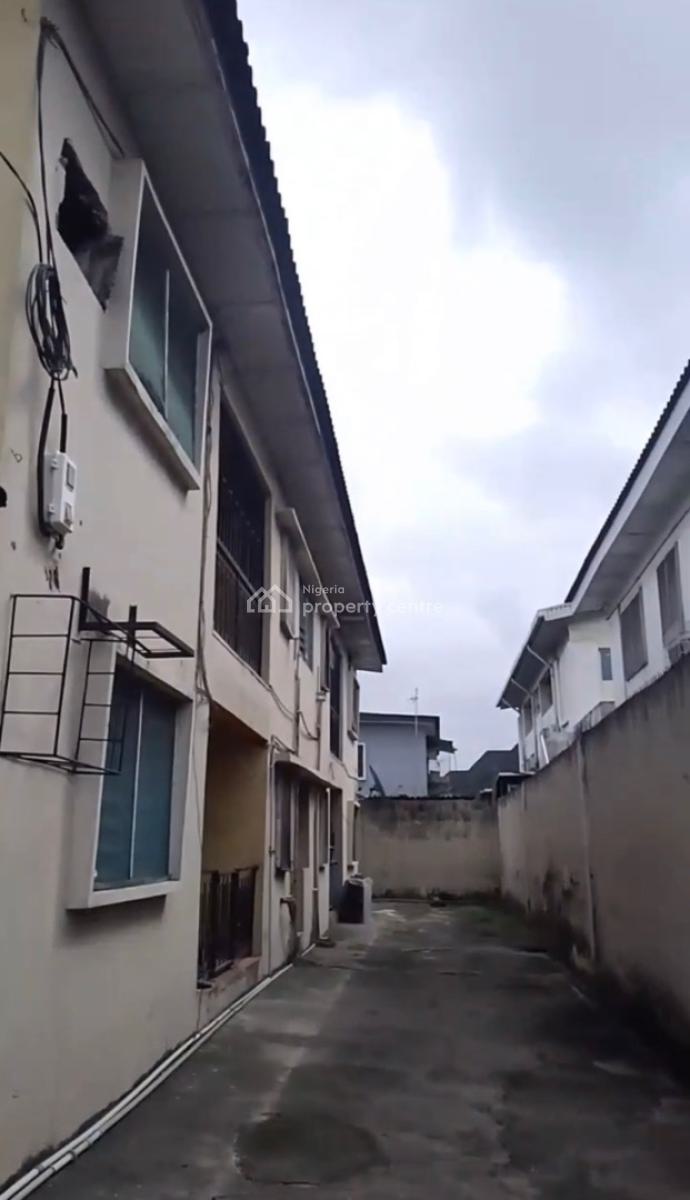 4 Numbers of 2  Bedroom Flat on a Full Plot of Land, Adeola Adeleye Street Off Coker Road, Ilupeju Estate, Ilupeju, Ilupeju, Lagos, Block of Flats for Sale