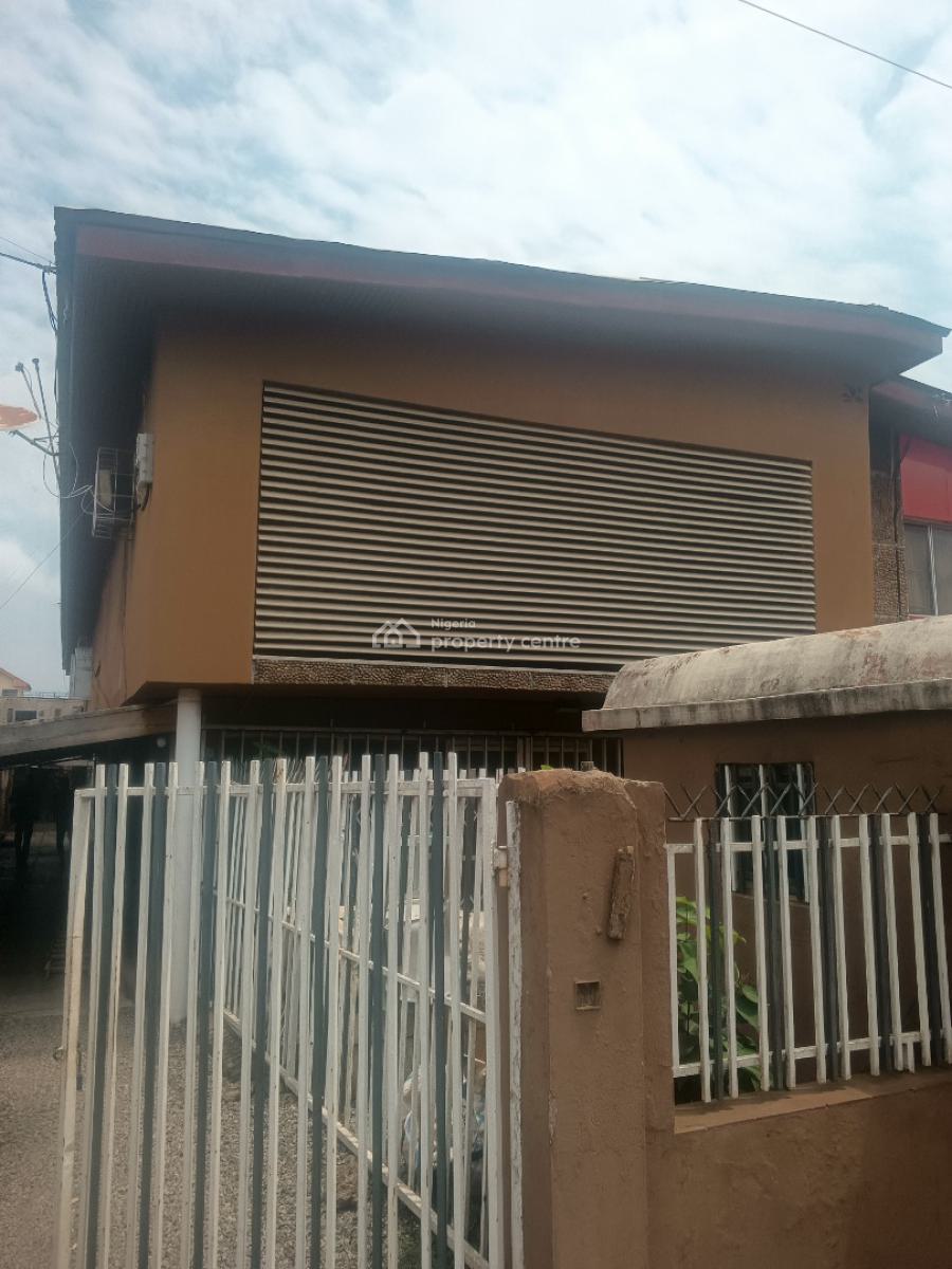 Spacious 3 Bedroom Flat Office Space (ground Floor), Lovely Sweet Environment Off Allen Avenue, Allen, Ikeja, Lagos, Commercial Property for Rent