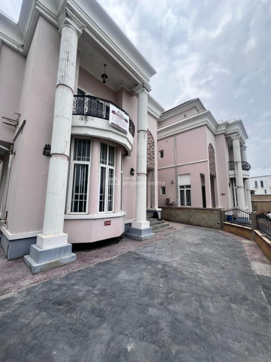 Massive 5 Bedroom Fully Detached House with 2 Room Bq, Arcadia Grove Estate, Osapa, Lekki, Lagos, Detached Duplex for Sale