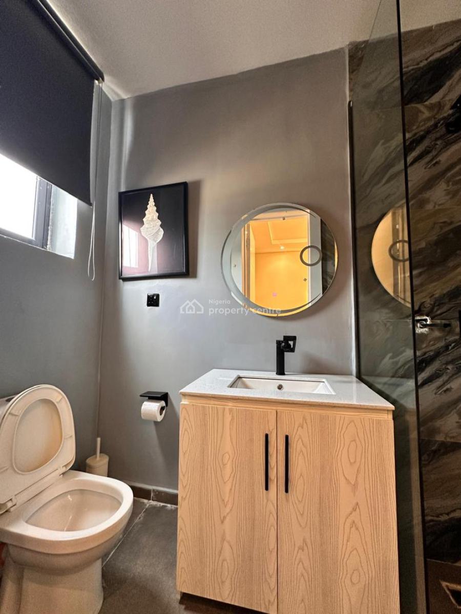 1 Bedroom Seaview Apartment on The 7th Floor with Swimming Pool, Table, Lekki Phase 1, Lekki, Lagos, Flat / Apartment Short Let