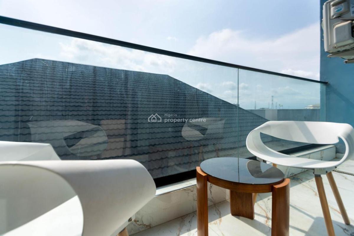 Brand New Smart Luxury 1  Bedroom Maisonette Apartment with  Waterv, Lekki Phase 1, Lekki, Lagos, Flat / Apartment Short Let