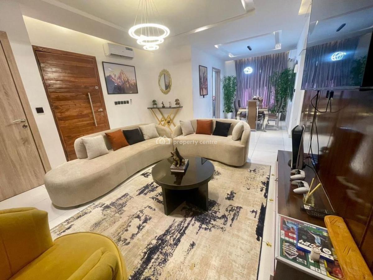 Our Lovely  2 Bedroom Waterfront Apartment with Balconies,ps5,snooker, Lekki Phase 1, Lekki, Lagos, Flat / Apartment Short Let