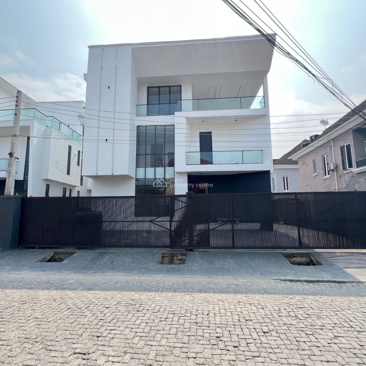 Luxury Brand New 3 Bedroom Duplex with Bq and Swimming Pool, Located Inside Good Estate,clean Water,20hrs Light,, Lekki, Lagos, Detached Duplex for Sale