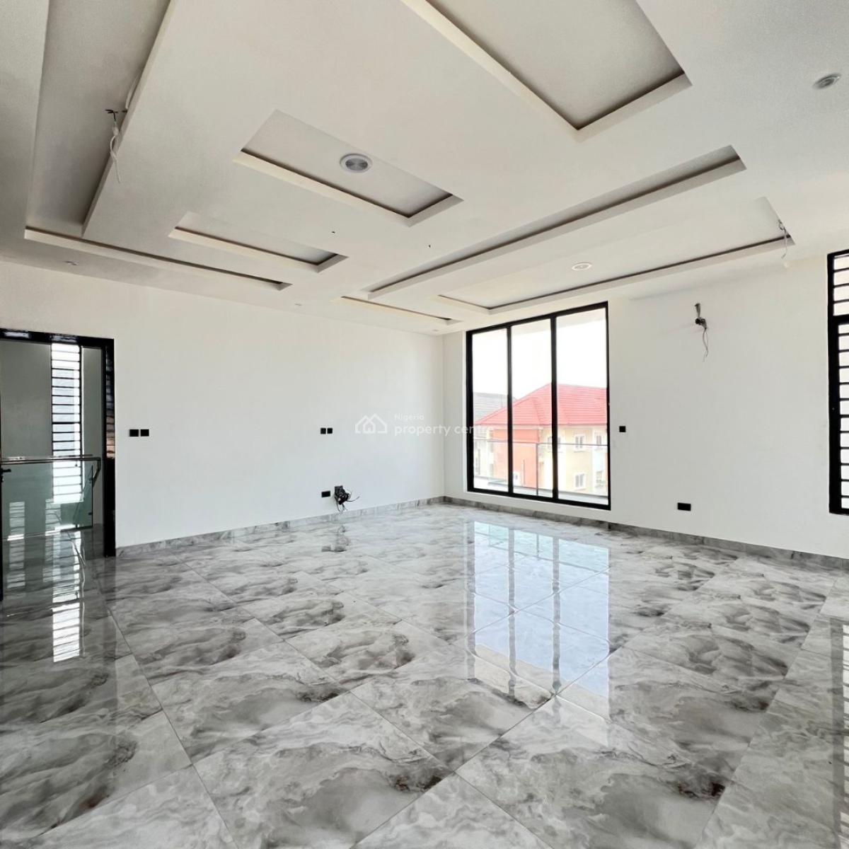 Luxury Brand New 3 Bedroom Duplex with Bq and Swimming Pool, Located Inside Good Estate,clean Water,20hrs Light,, Lekki, Lagos, Detached Duplex for Sale
