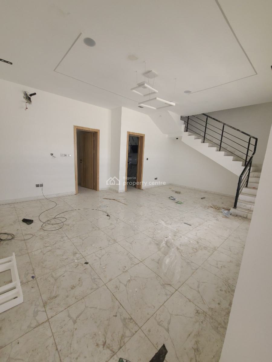 Luxury Beautiful 4 Bedroom Terrace Duplex, Inside a Estate in Alaska Bus Stop, The Estate Is Facing The Express, Alasia, Ajah, Lagos, Terraced Duplex for Sale