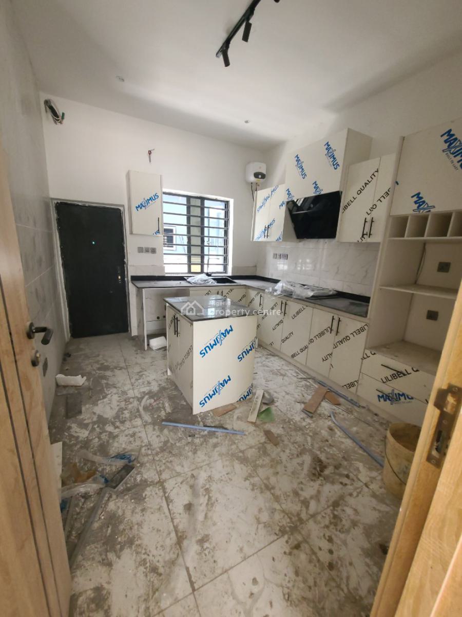 Luxury Beautiful 4 Bedroom Terrace Duplex, Inside a Estate in Alaska Bus Stop, The Estate Is Facing The Express, Alasia, Ajah, Lagos, Terraced Duplex for Sale