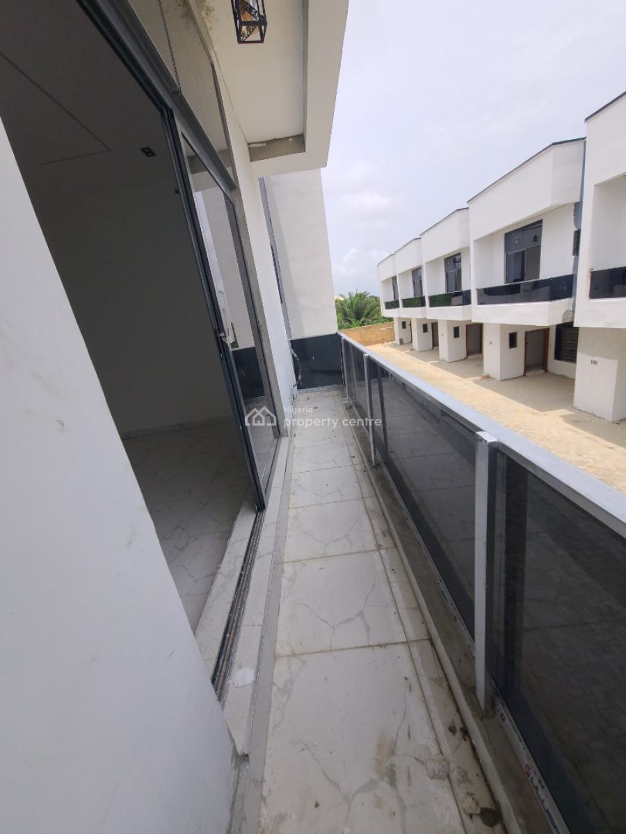 Luxury Beautiful 4 Bedroom Terrace Duplex, Inside a Estate in Alaska Bus Stop, The Estate Is Facing The Express, Alasia, Ajah, Lagos, Terraced Duplex for Sale