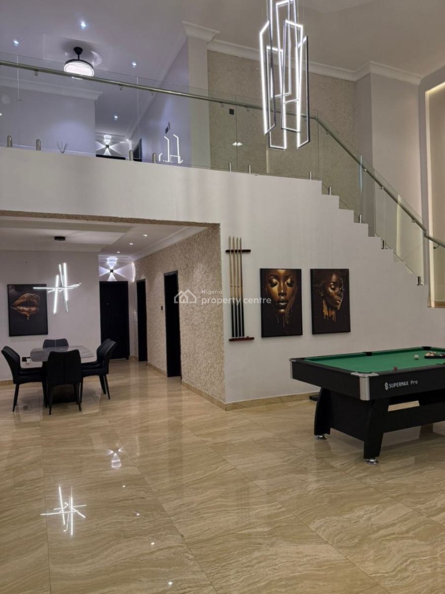 4 Bedrooms Apartment with Private Cinema,snooker and Pool, Lekki Phase 1, Lekki, Lagos, Flat / Apartment Short Let