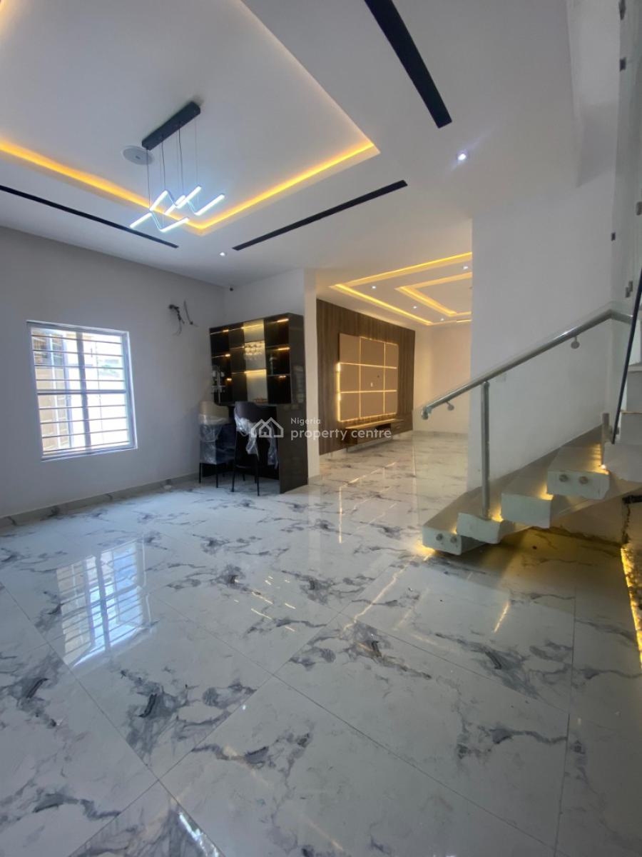 5 Bedroom Fully Detached Duplex with Cinema, Swimming Pool & Bar, Chevron Chevy View Estate, Lekki, Lagos, Detached Duplex for Sale