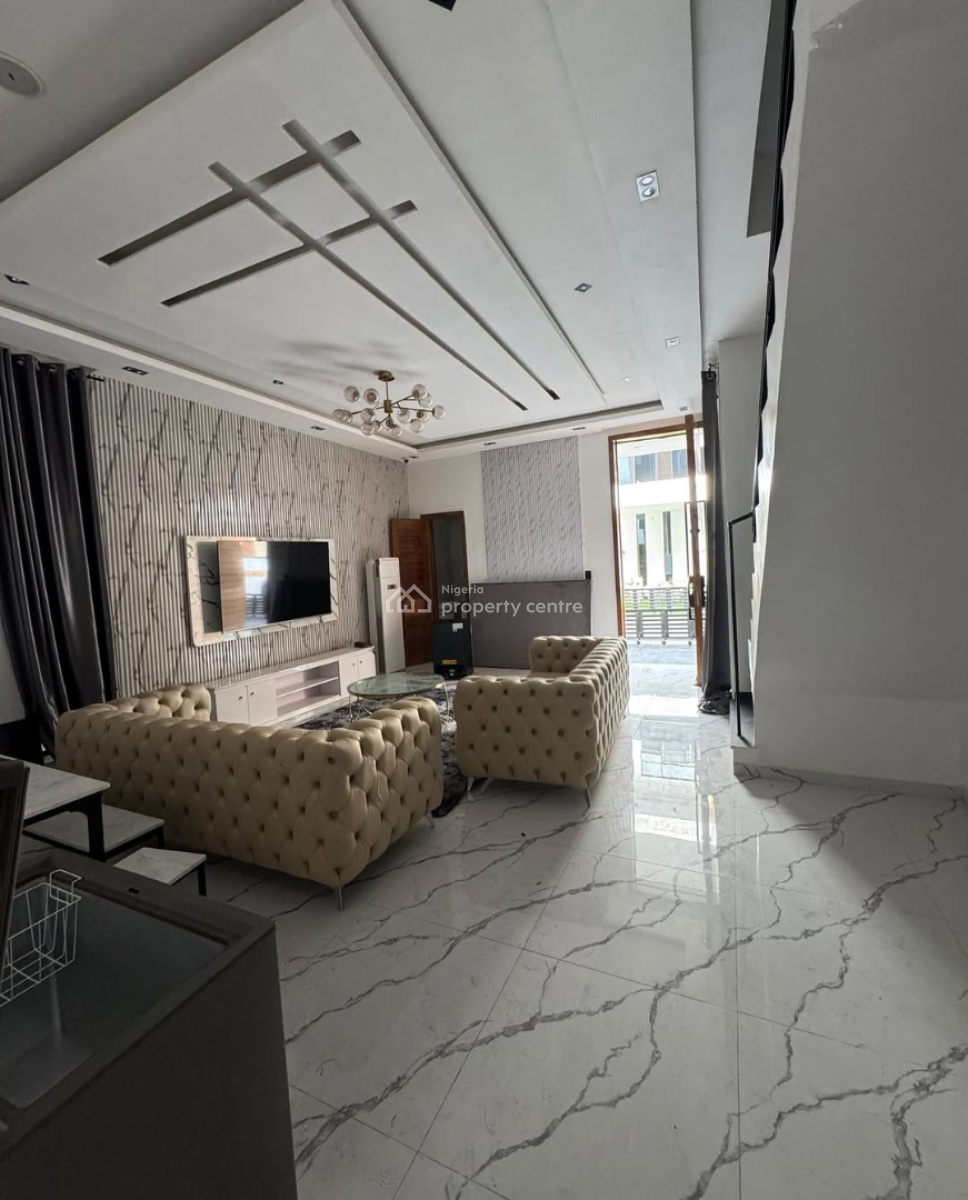 Self Service 4bedroom Fully Detached Duplex at Chevron By Bis, Chevron Lekki, Lekki, Lagos, Detached Duplex for Rent