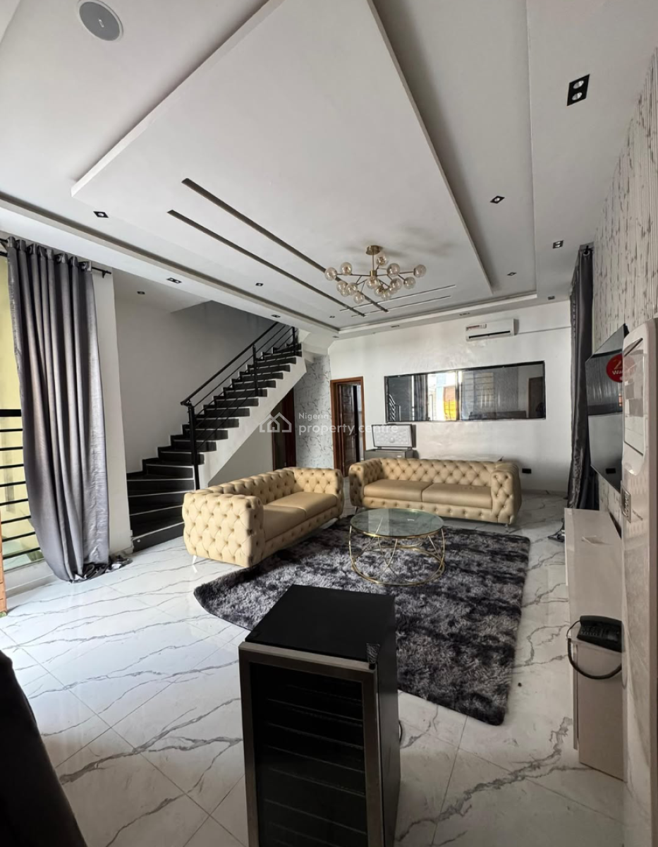 Self Service 4bedroom Fully Detached Duplex at Chevron By Bis, Chevron Lekki, Lekki, Lagos, Detached Duplex for Rent