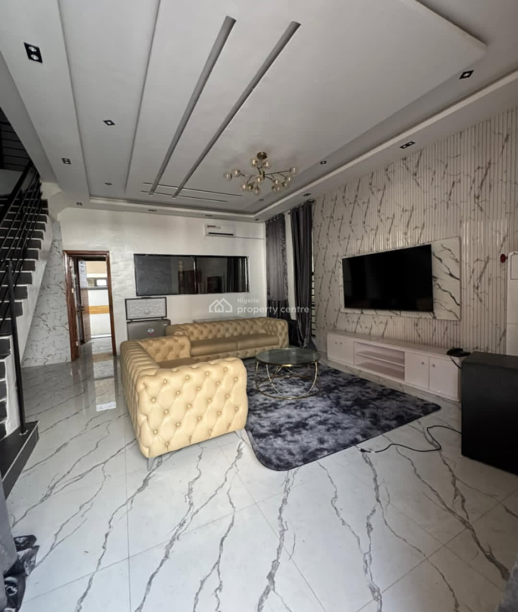 Self Service 4bedroom Fully Detached Duplex at Chevron By Bis, Chevron Lekki, Lekki, Lagos, Detached Duplex for Rent