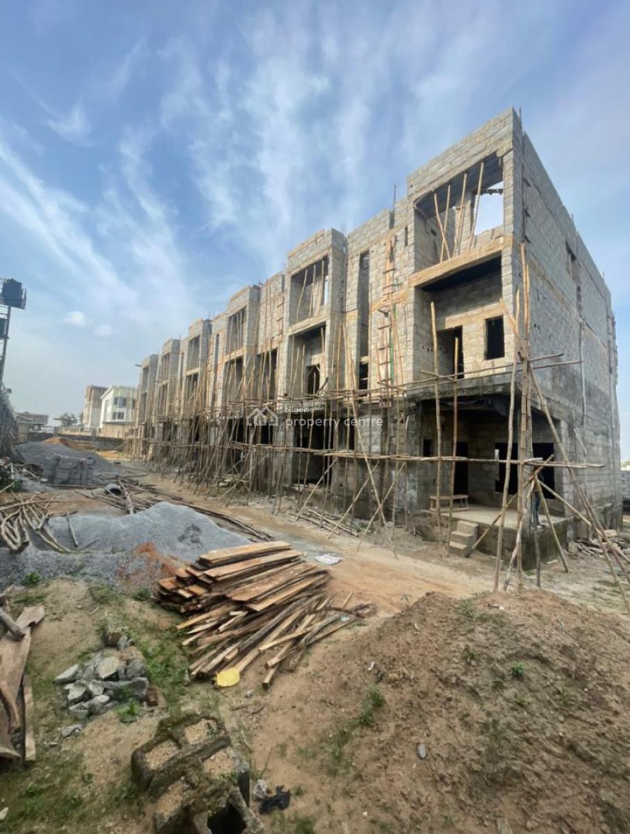 4 Bedroom Terraced Duplex with Bq, Stella Maris, Life Camp, Abuja, Terraced Duplex for Sale