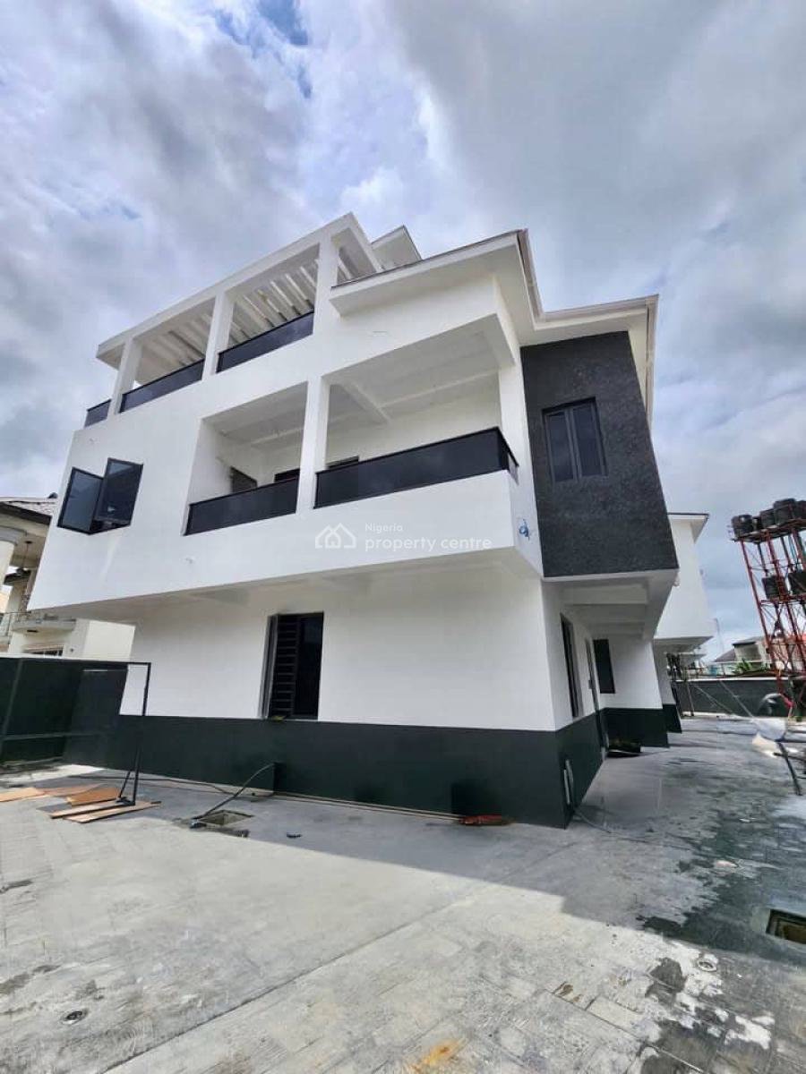 a Newly Built 4bedroom Terrace Duplex with Bq, Surulere, Lagos, Terraced Duplex for Sale