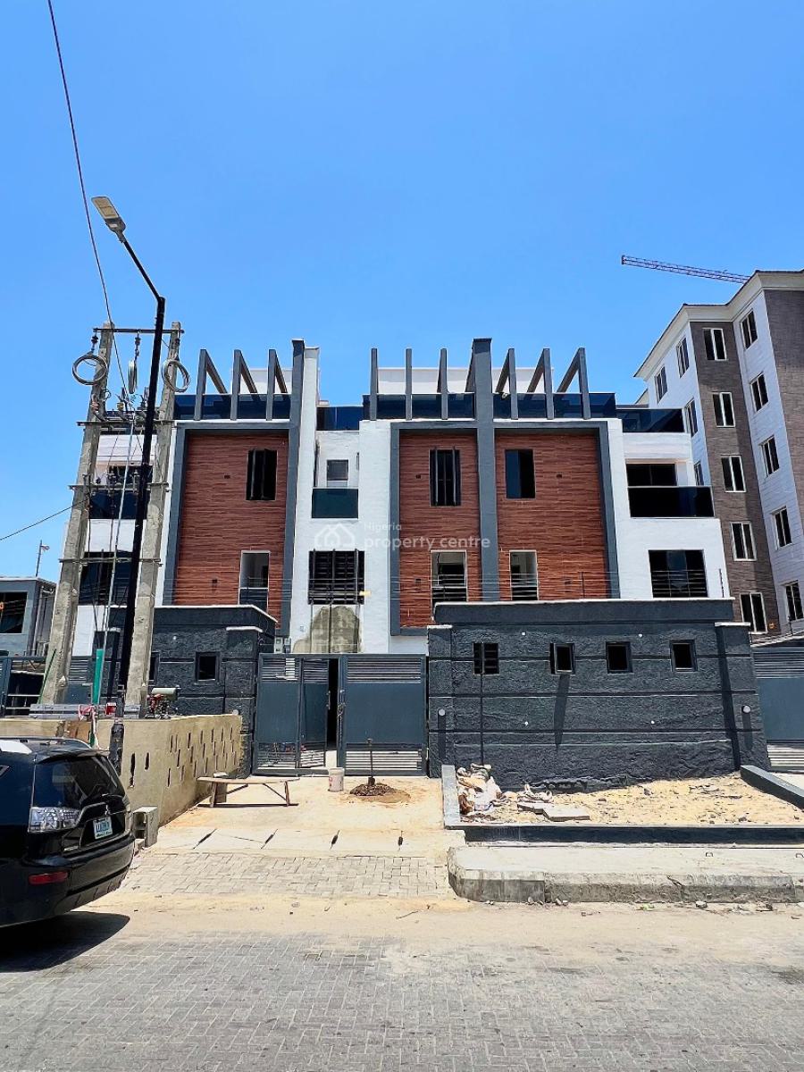 Luxury 3 Bedroom Compound Terrace with Bq in a Serene Environment., 5mins From Ahmadu Bello Way, Victoria Island, Victoria Island (vi), Lagos, Terraced Duplex for Rent