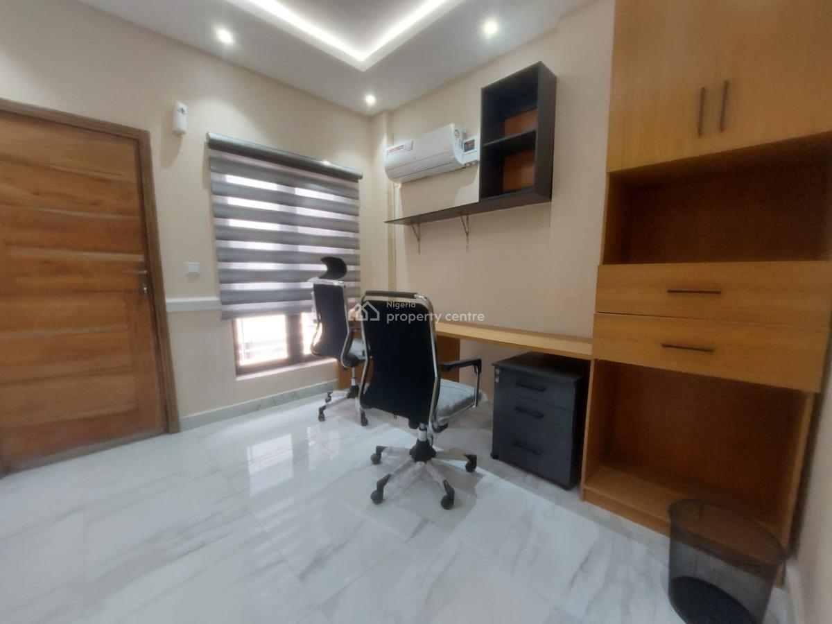 4 Bedroom Fully Furnished Terraced Duplex with a Room Boys Quarters, Periwinkle Estate, Lekki Phase 1, Lekki, Lagos, Terraced Duplex for Rent