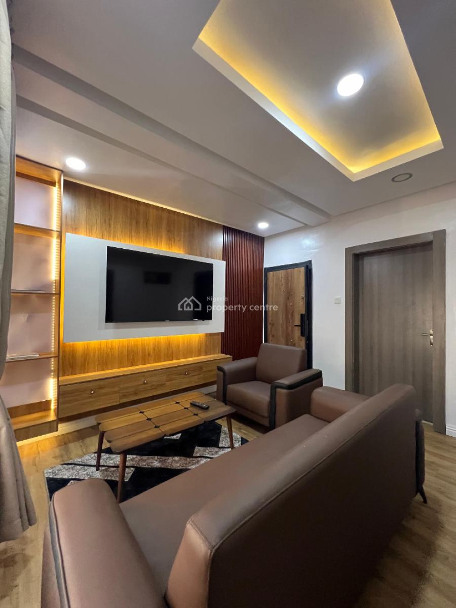 Fully Furnished Luxury 1 Bed Apartment + 24hrs Light, Off Banana Island Road, Ikoyi, Lagos, Mini Flat (room and Parlour) for Rent
