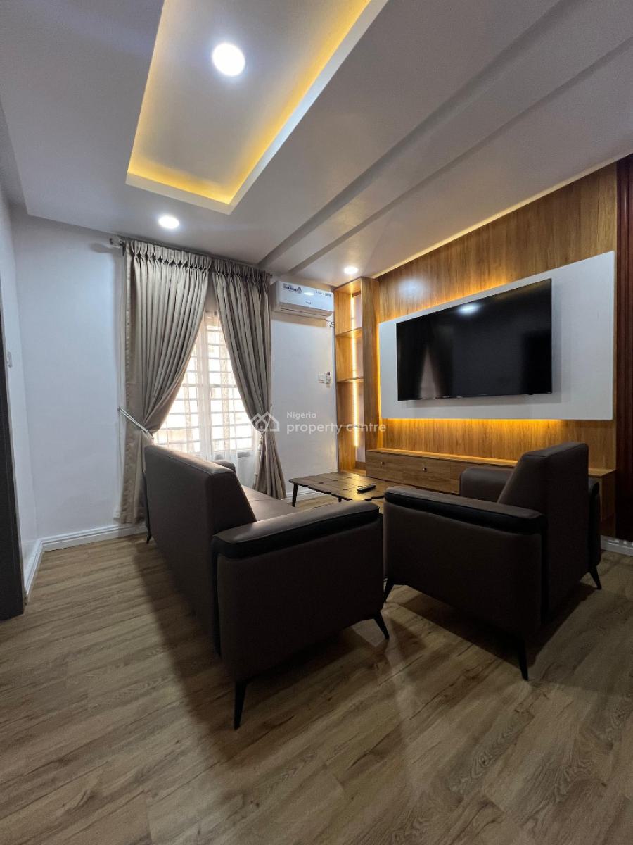 Fully Furnished Luxury 1 Bed Apartment + 24hrs Light, Off Banana Island Road, Ikoyi, Lagos, Mini Flat (room and Parlour) for Rent