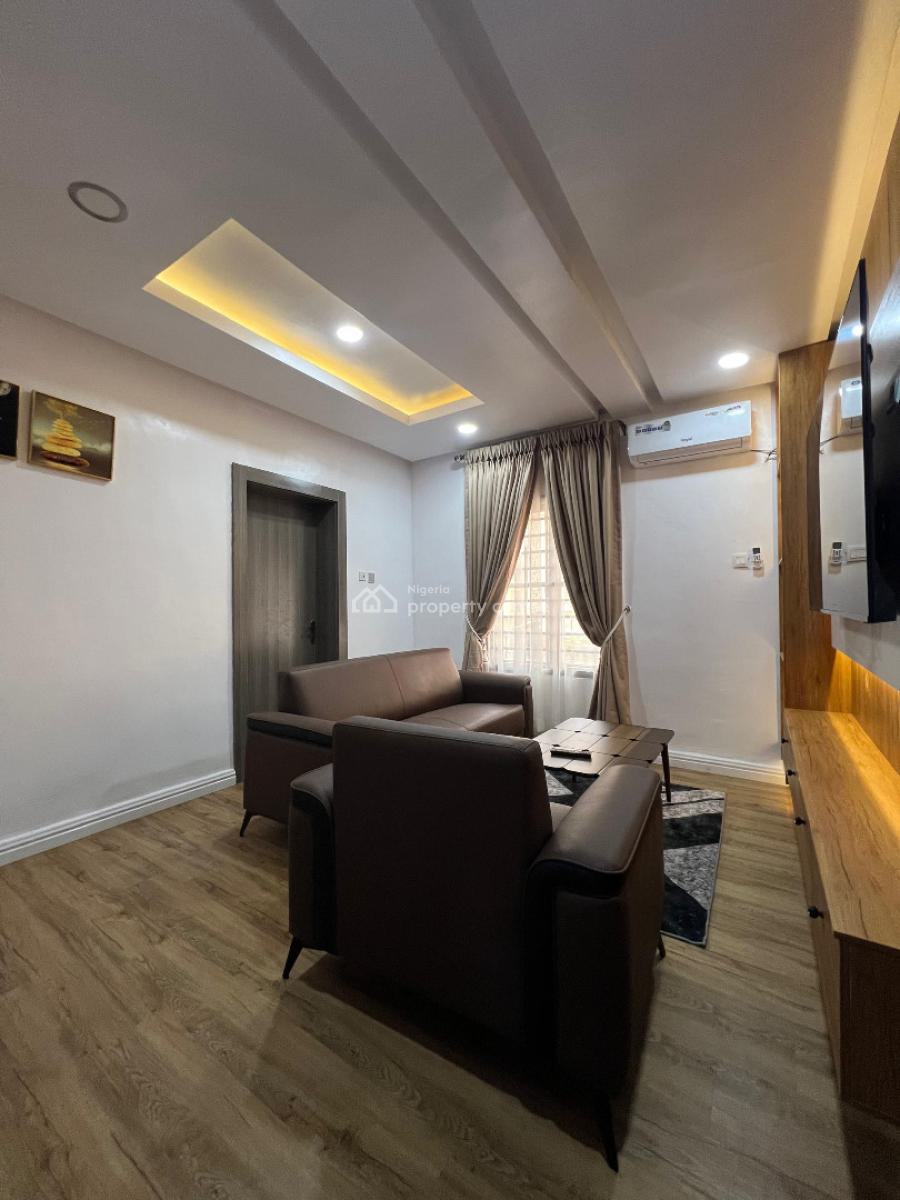 Fully Furnished Luxury 1 Bed Apartment + 24hrs Light, Off Banana Island Road, Ikoyi, Lagos, Mini Flat (room and Parlour) for Rent