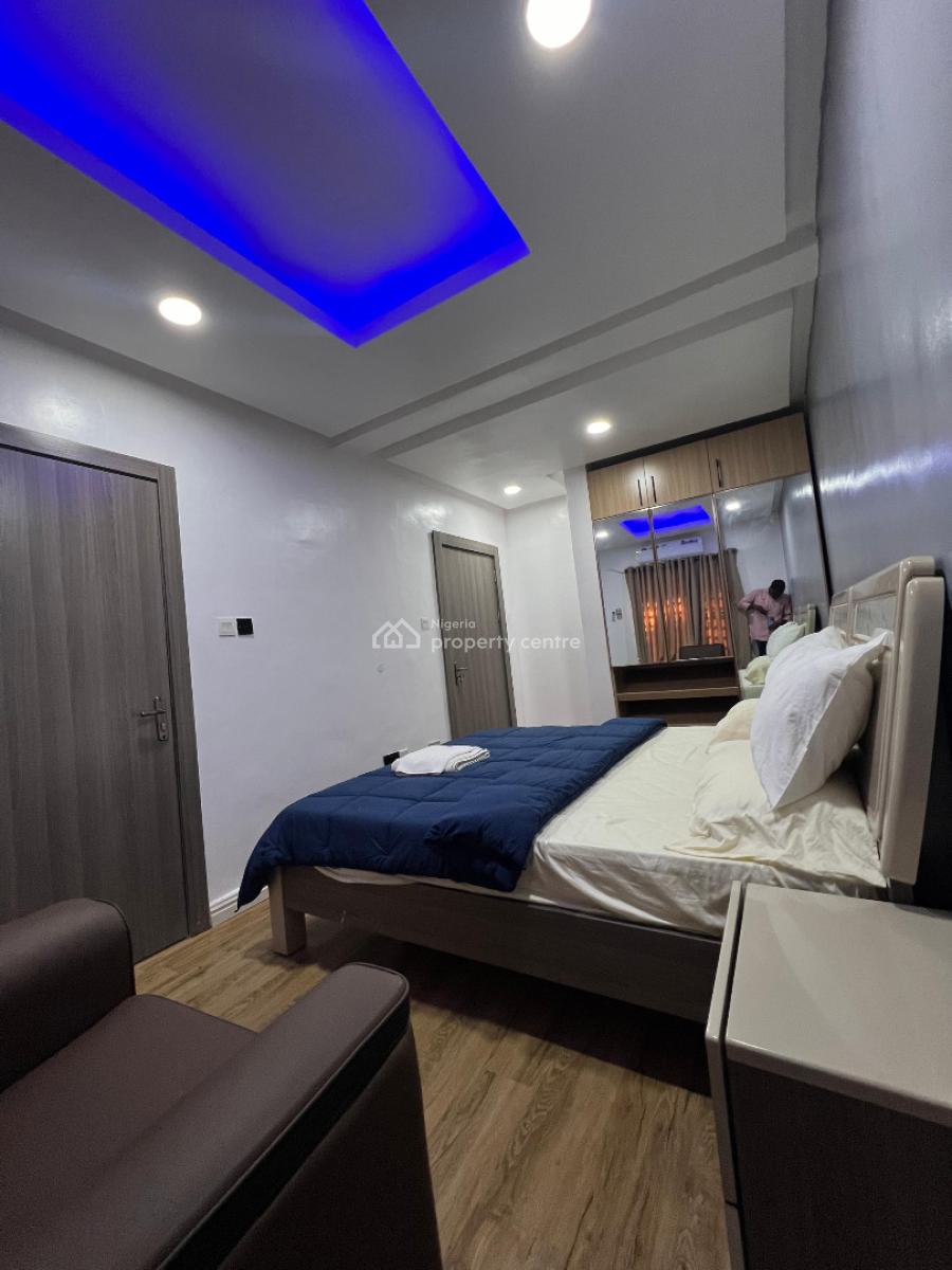Fully Furnished Luxury 1 Bed Apartment + 24hrs Light, Off Banana Island Road, Ikoyi, Lagos, Mini Flat (room and Parlour) for Rent