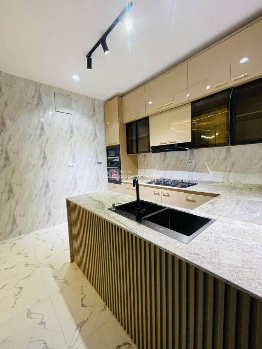 Exquisitely Carved 4 Bedrooms Semi-detached Home with Bq, Ikota, Lekki, Lagos, Semi-detached Duplex for Sale