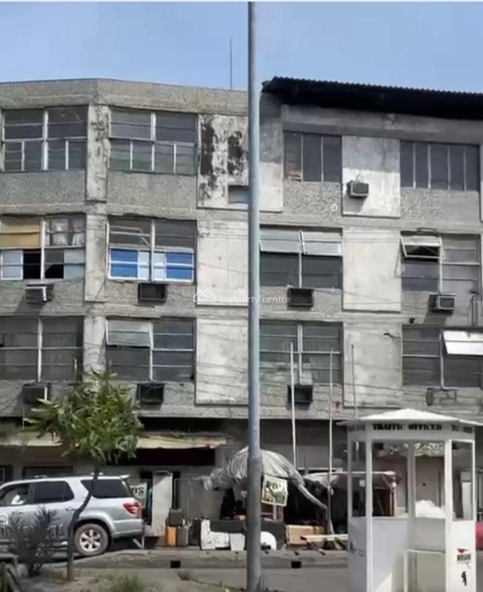 Vacant 3 Floors Office Block, No. 13, Commercial Road, Apapa, Lagos, Office Space for Sale